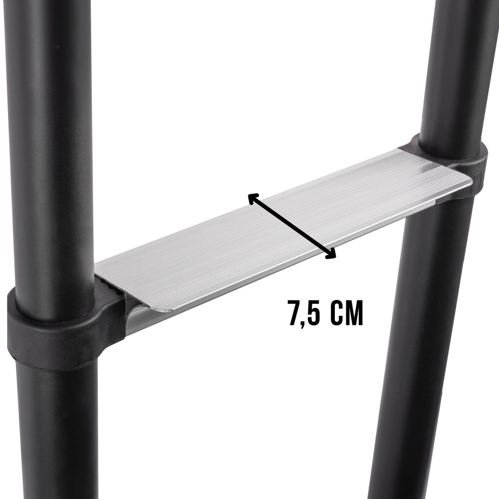 Brunner Teleskopleiter Laddy Alkoven Air 36 x 210 x 6 cm