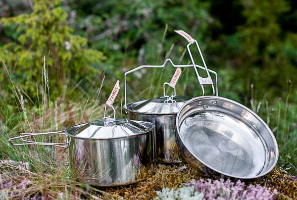Primus Edelstahl Kochtopfset Campfire Small