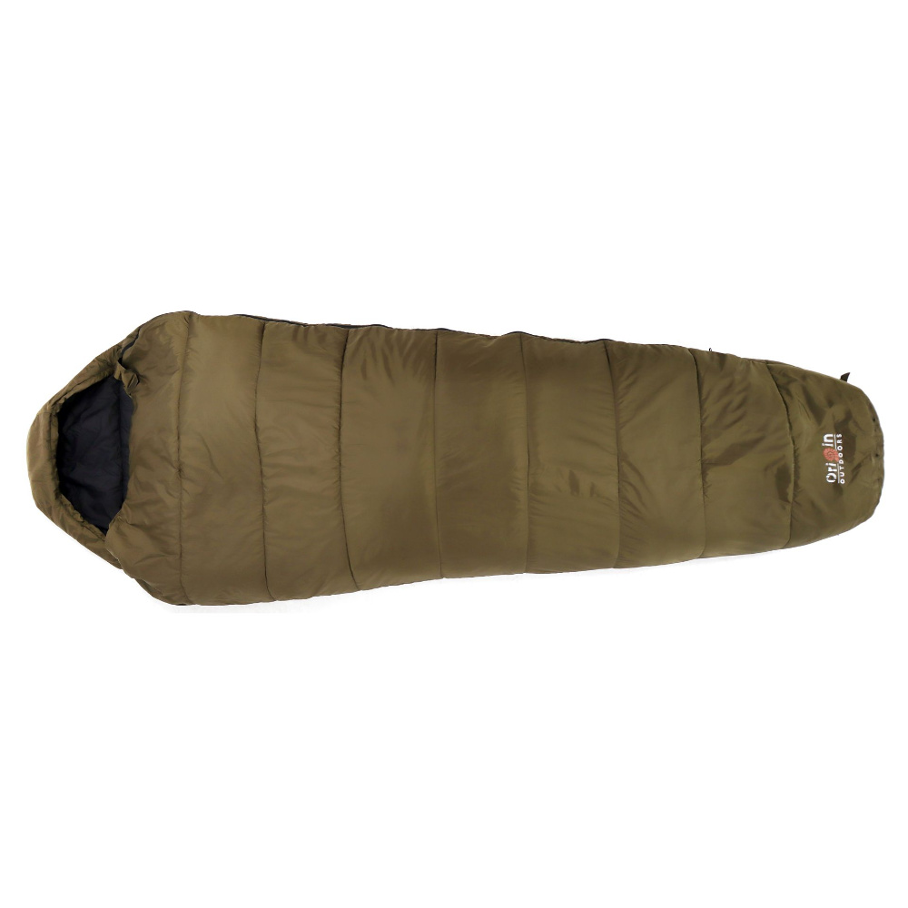 Origin Outdoors Schlafsack Compact Lite Mumienform oliv / schwarz links