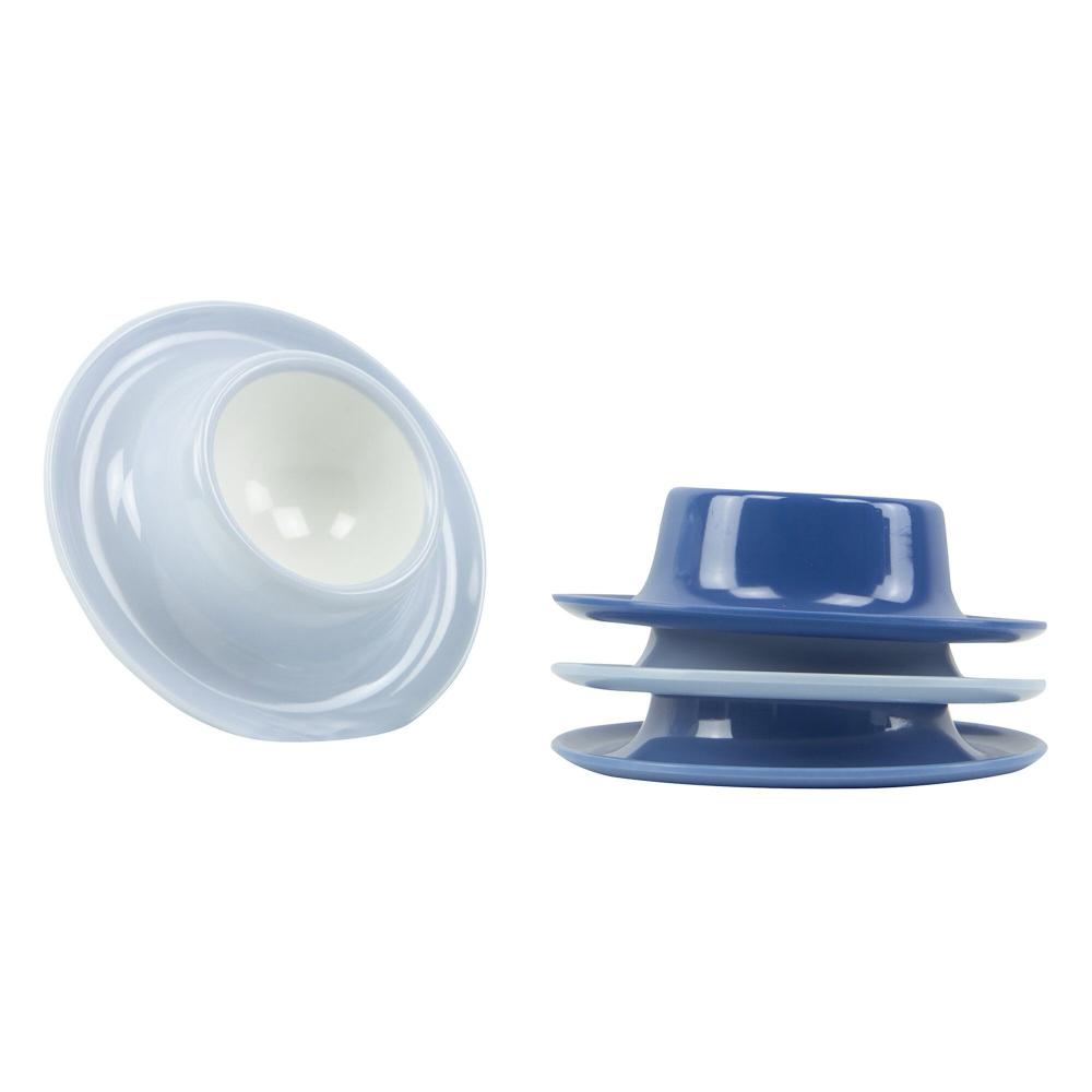 Gimex Eierbecher Colour Line 4-teilig, blau