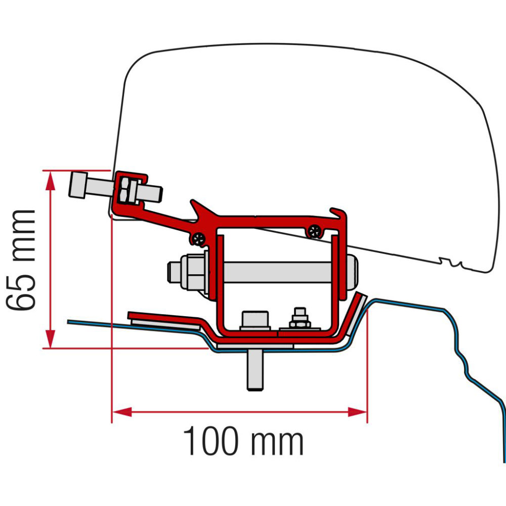 Fiamma Kit F40 für Renault Trafic L1 ab 2014