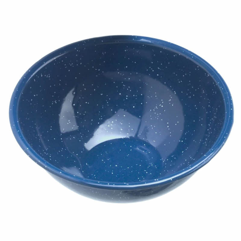 GSI Emaille Schüssel, Durchmesser 15,5 cm, blau