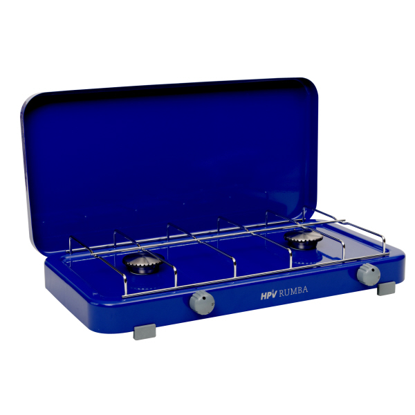 HPV Kocher Rumba 2-flamm, 50 mbar, mit ZS