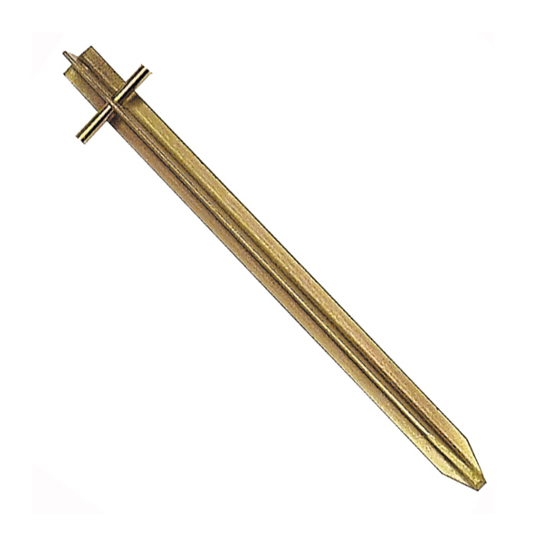 Heusser T-Hering mit Querstift 50 cm, 1 Stück
