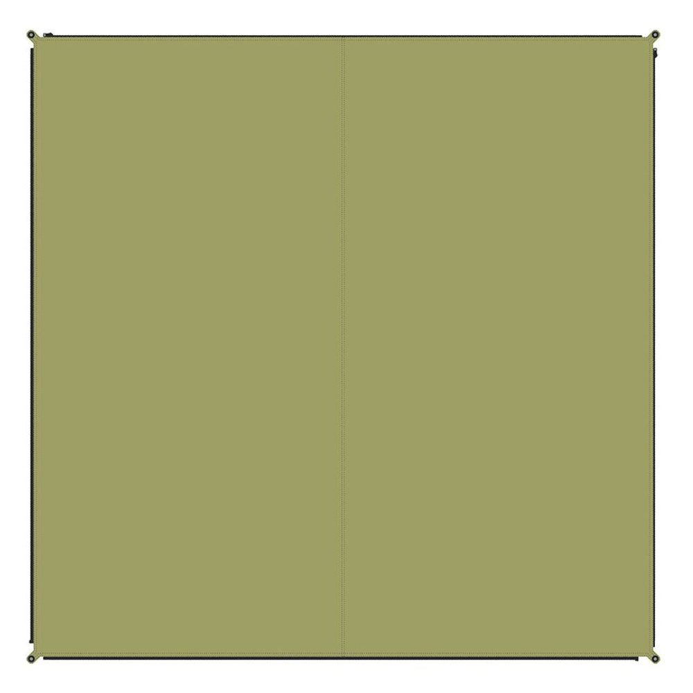 Bent Teppich Zip Carpet grün