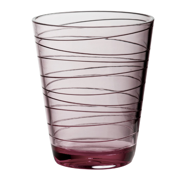Brunner Trinkglas Onda  300 ml Farbe rose