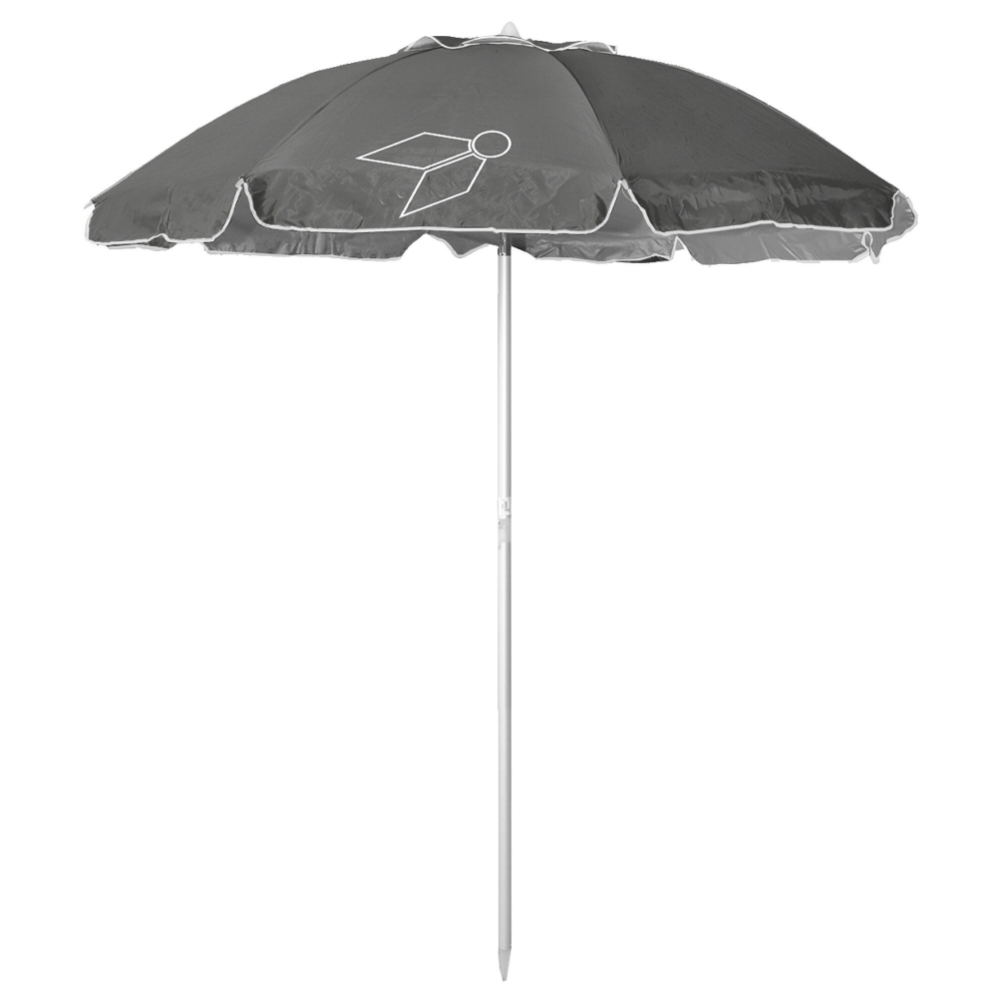 Brunner Sonnenschirm Sun Parsol farblich sortiert grau/ blau