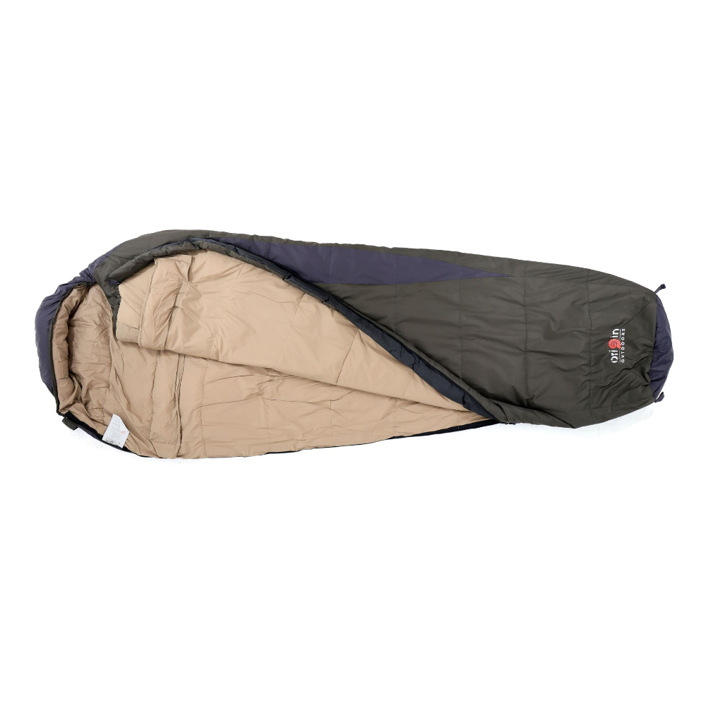 Origin Outdoors Schlafsack Frostfall Comfort Mumienform oliv / grau