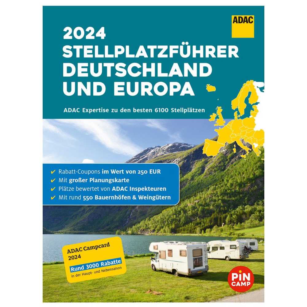 ADAC Stellplatzführer Deutschland/Europa 2025