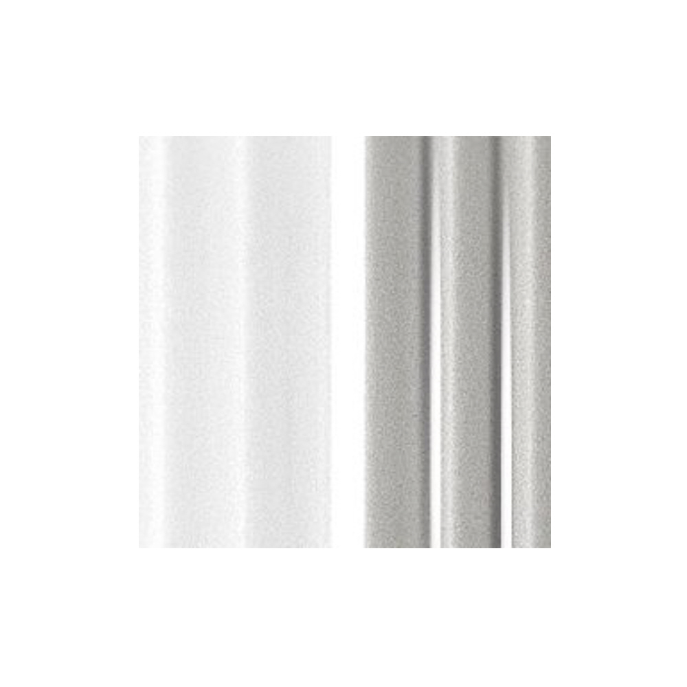 Arisol Türvorhang Band Lux weiß/silber