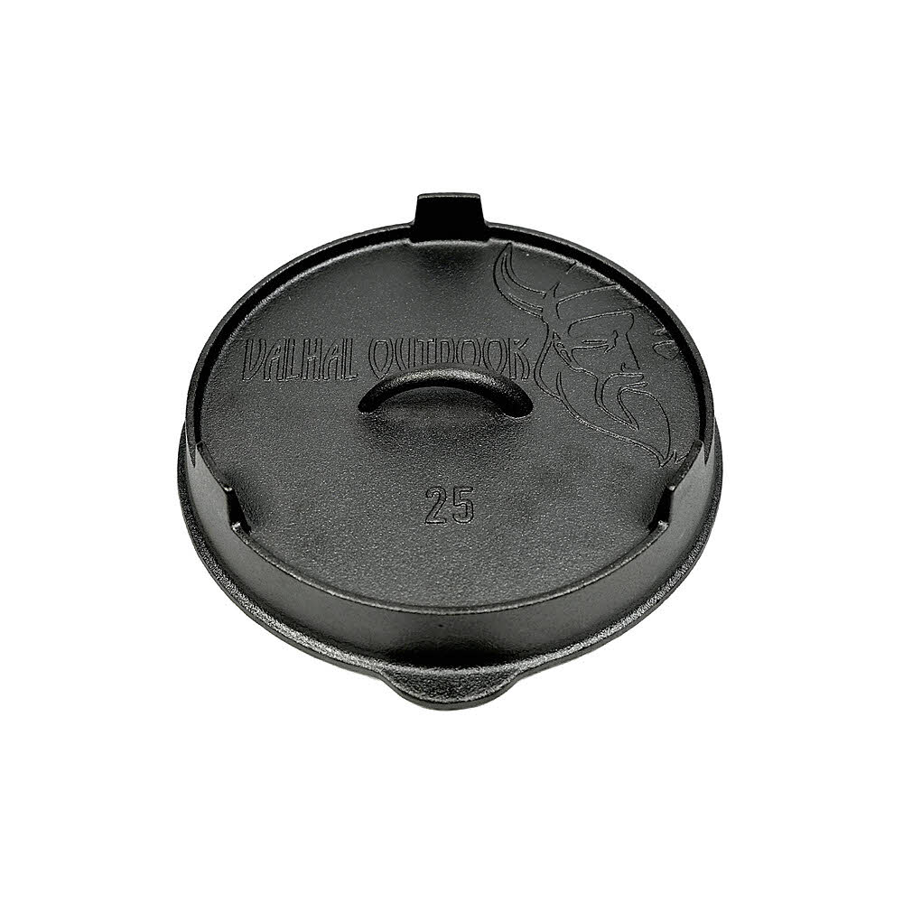 Valhal Outdoor Deckel für Feuerpfannen, 25 cm
