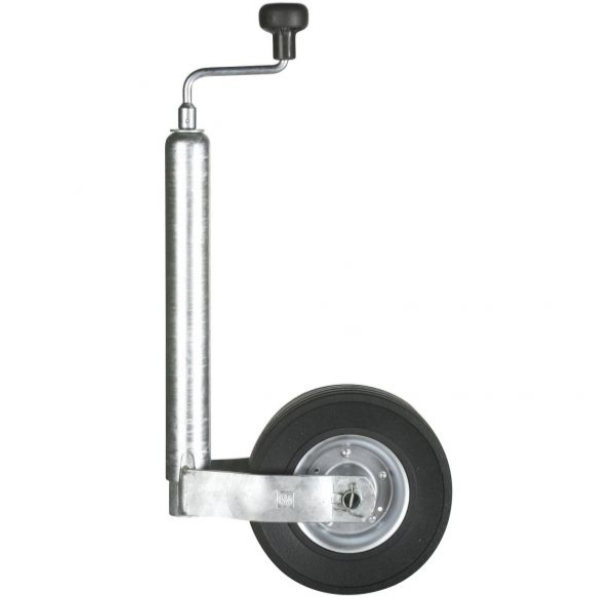Winterhoff Stützrad ST, 225 x 70 mm, Vollgummi/Stahlfelge, Traglast 150 kg