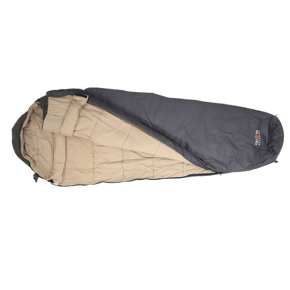 Origin Outdoors Schlafsack Frostfall Performance Mumienform oliv / grau