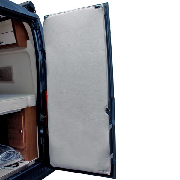 Hindermann Hecktürisolierung, für Fiat Ducato ab Baujahr 07/2006 - hellgrau