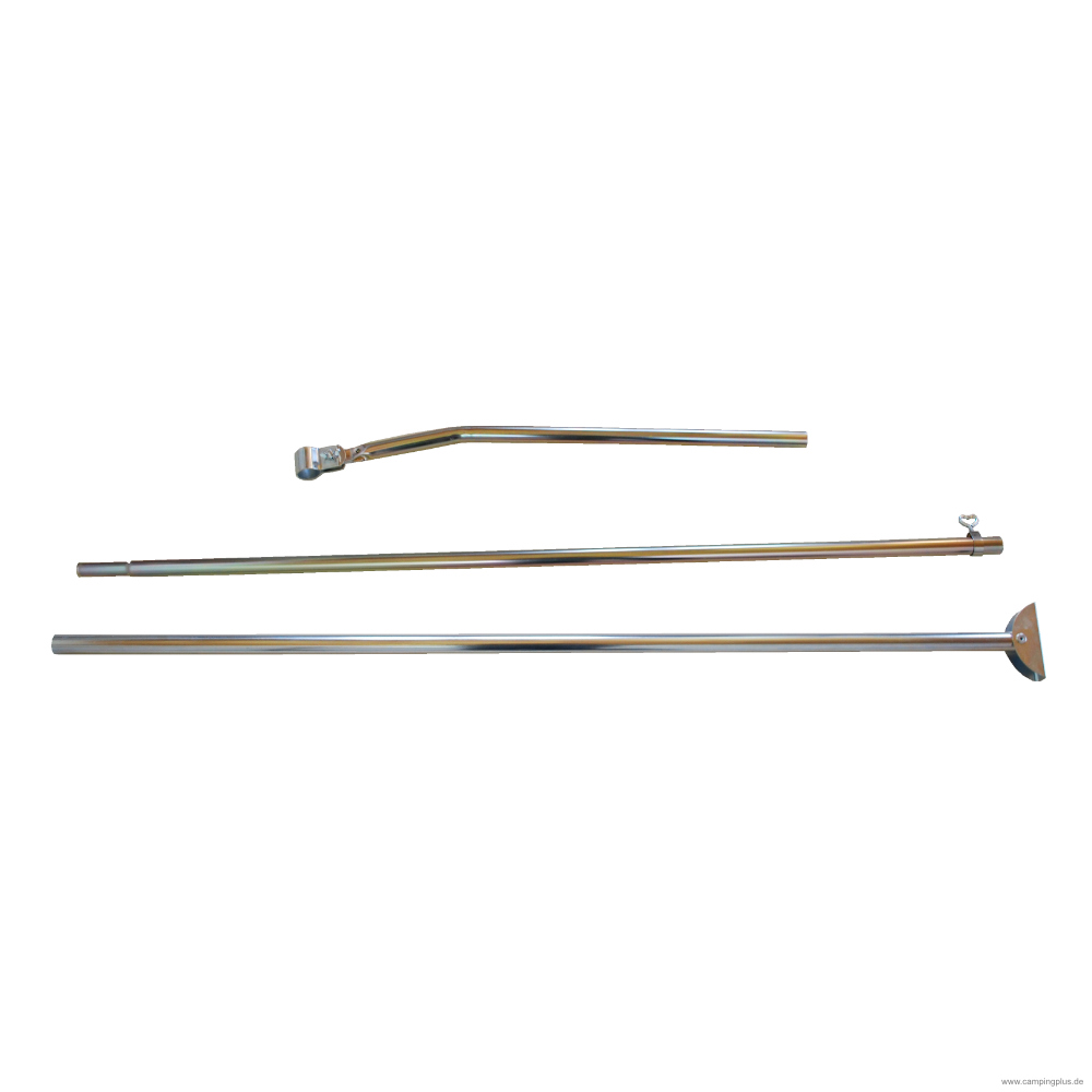 DWT Andruckstange mit Bügelfuß oben gebogen 22x1 mm Stahl, 170-270 cm