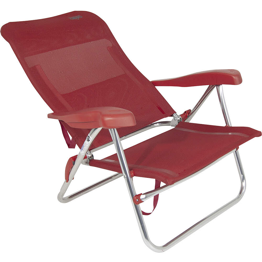 Crespo Strandstuhl Beach Chair rot