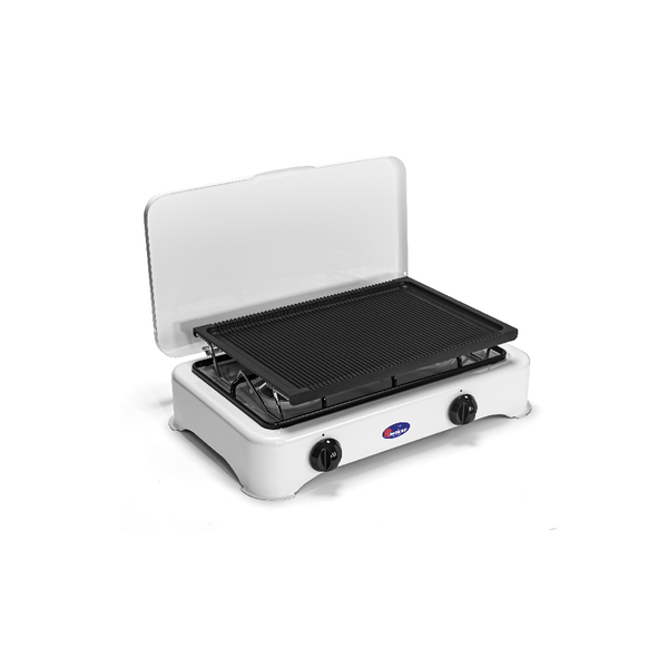 Parker Gaskocher 5326 GPS 50 mbar, mit zwei Brennern