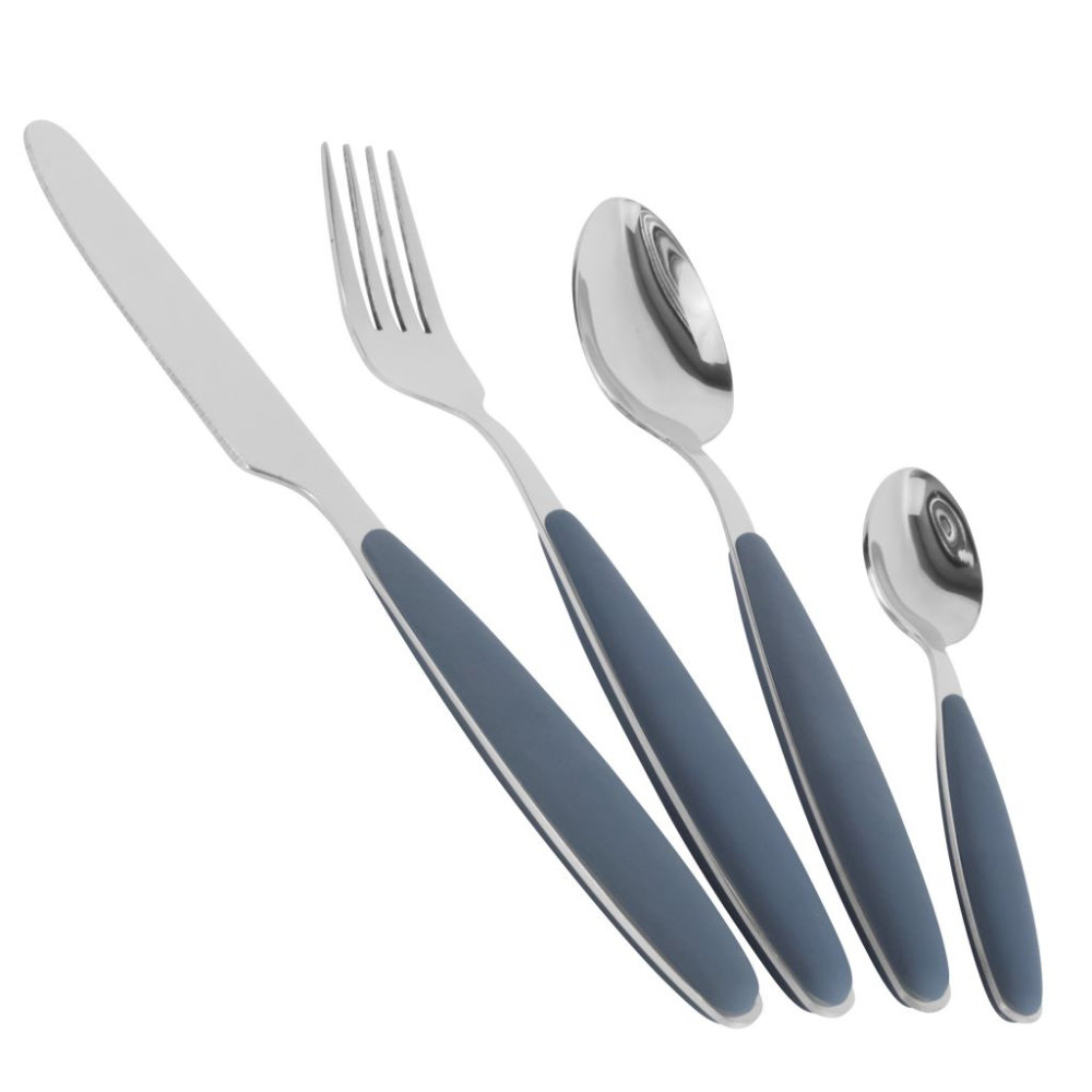 Gimex Besteckset GreyLine 16-teilig, grau