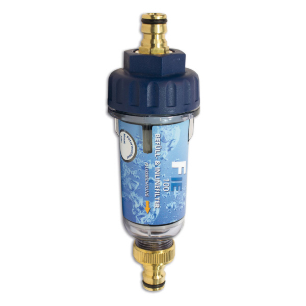 WM aquatec Befüll- und Inline-Filter FIE-100 für Trinkwasserdesinfektion