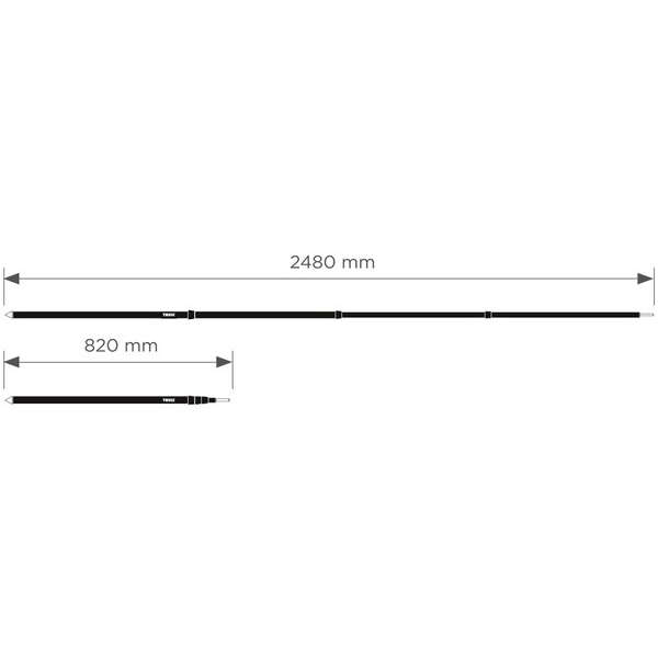 Thule Subsola Front Pack Markisenlänge 2,6 m