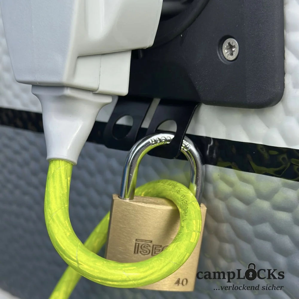 CampLOCKs Kabelsicherung quadratisch groß
