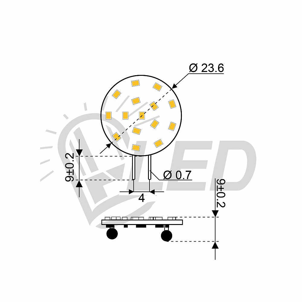 David 15er SMD LED Modul G4