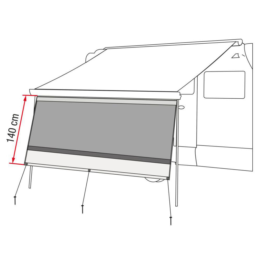 Fiamma Vorderwand Blocker