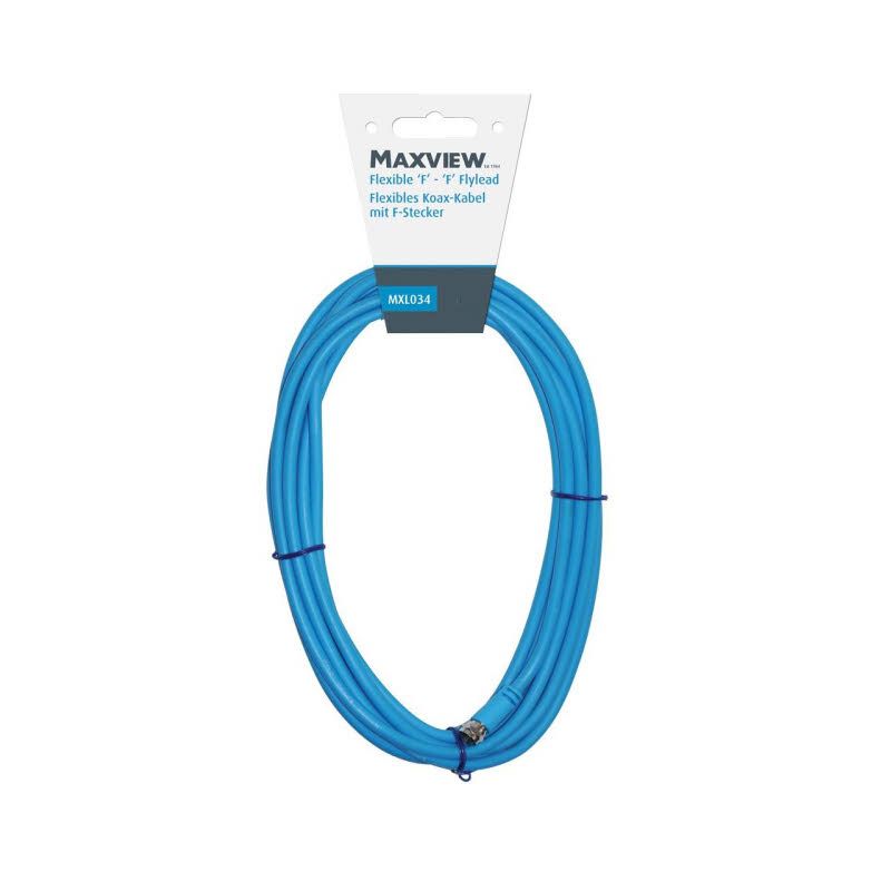 Maxview Flexibles Koax-Kabel mit F-Stecker