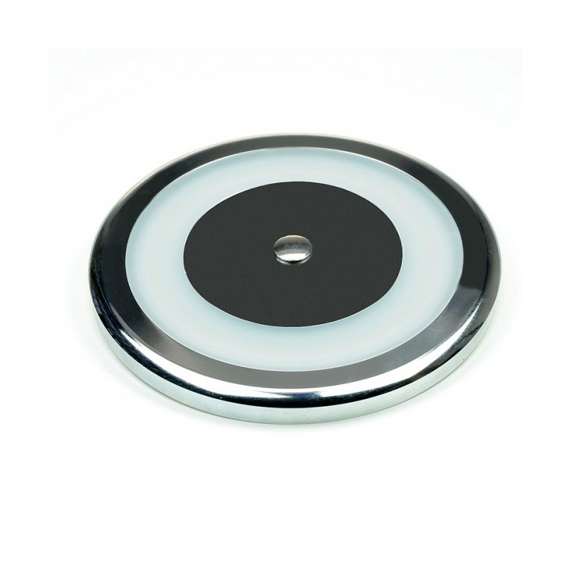David LED-Aufbauleuchte 42er SMD mit Dimmschalter, chrom