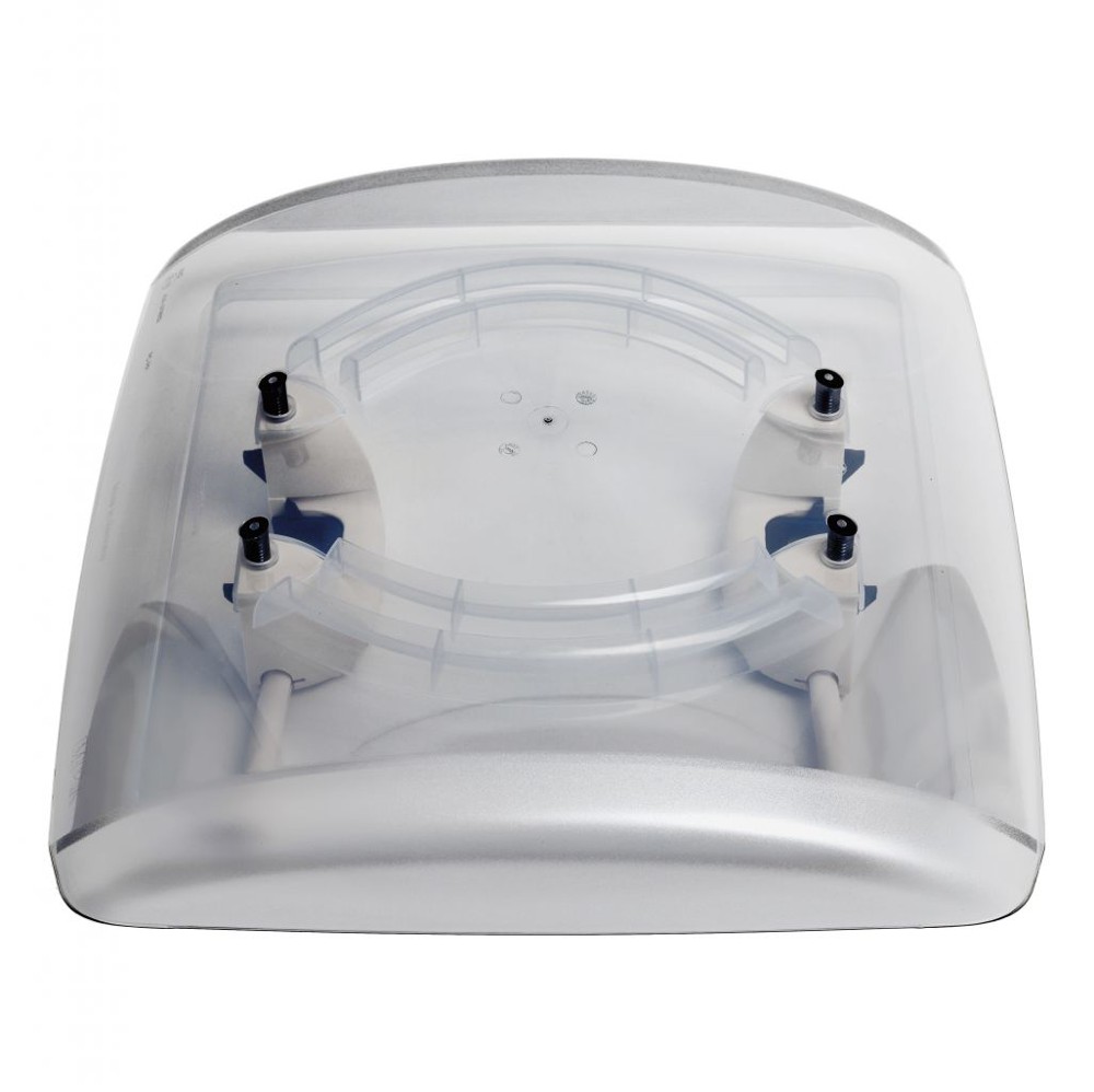 MPK Ersatzhaube VisionVent S pro / eco Rauchglas mit Griffen u.  Verriegelung