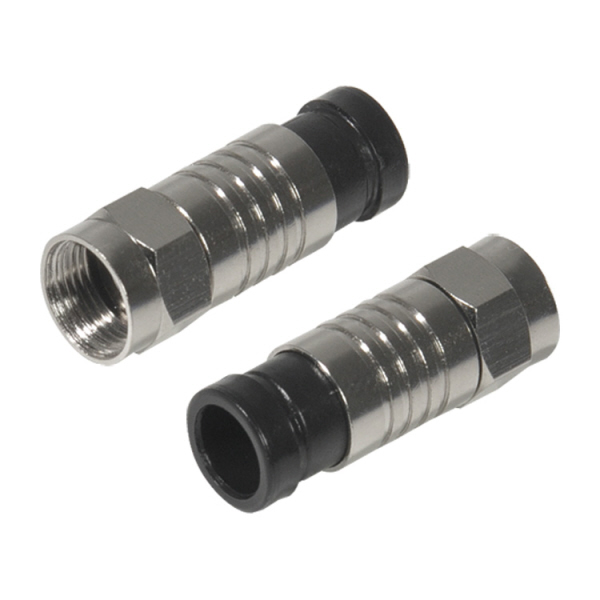 smart F-Kompressionsstecker 7 mm, 2 Stück