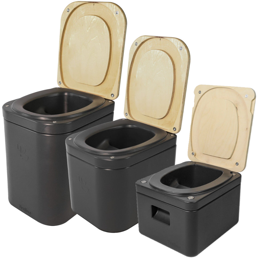 Trelino Trenntoilette Origin anthrazit