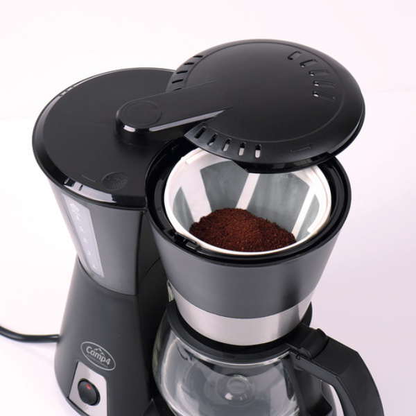 Camp4 Kaffeemaschine Levanzo mit Dauerfilter, 12 Volt