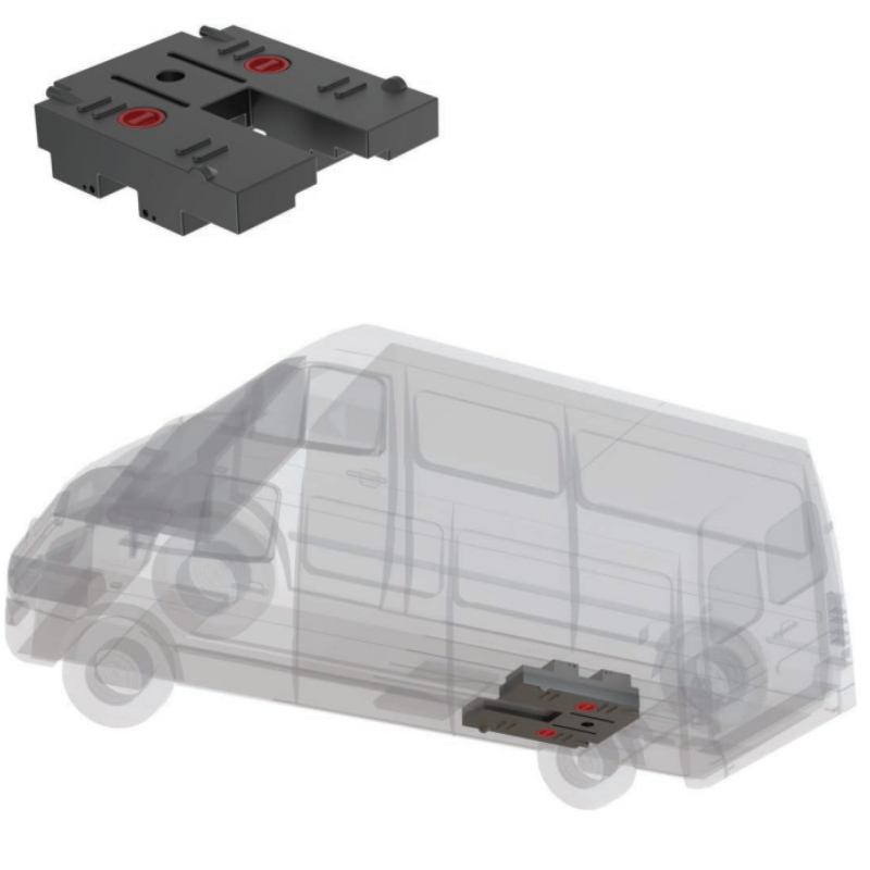 Aplast Abwassertank 100 L Kastenwagen Ducato/Jumper/Boxer ab 06 vor Hinterachse