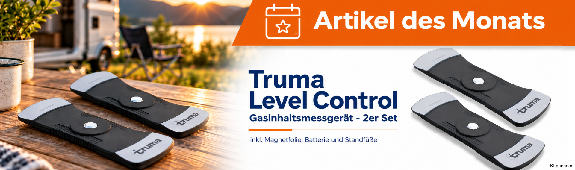 Artikel des Monats Truma Level Control - Startseite Desktop