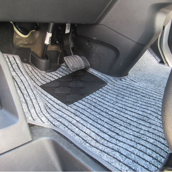 Carbest Teppich für Fahrerhaus, grau