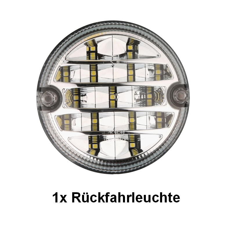 Dimatec LED Heckleuchten Ersatz Kit - 6 Leuchten, Durchmesser 95 mm