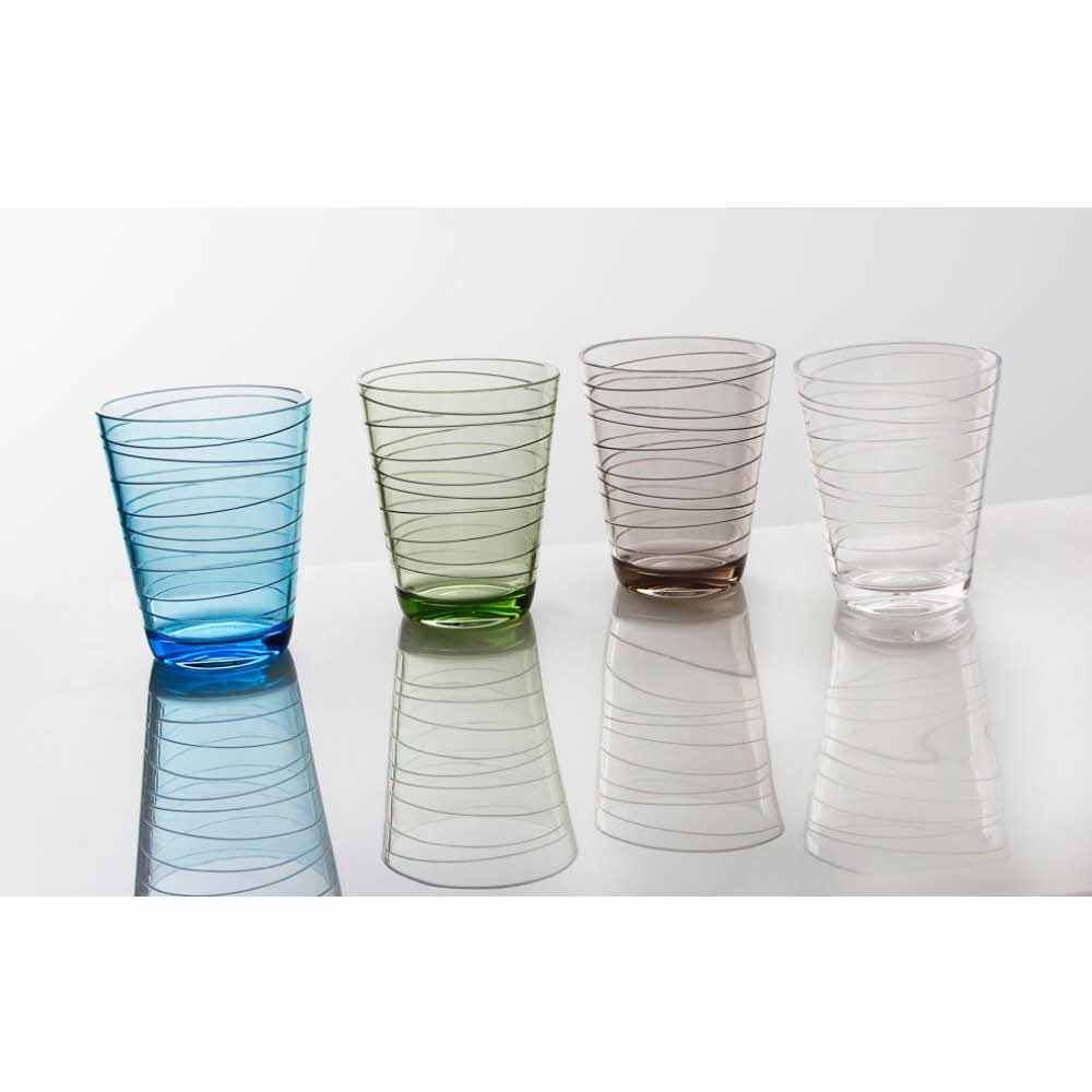 Brunner Trinkgläser Onda, 4er Set