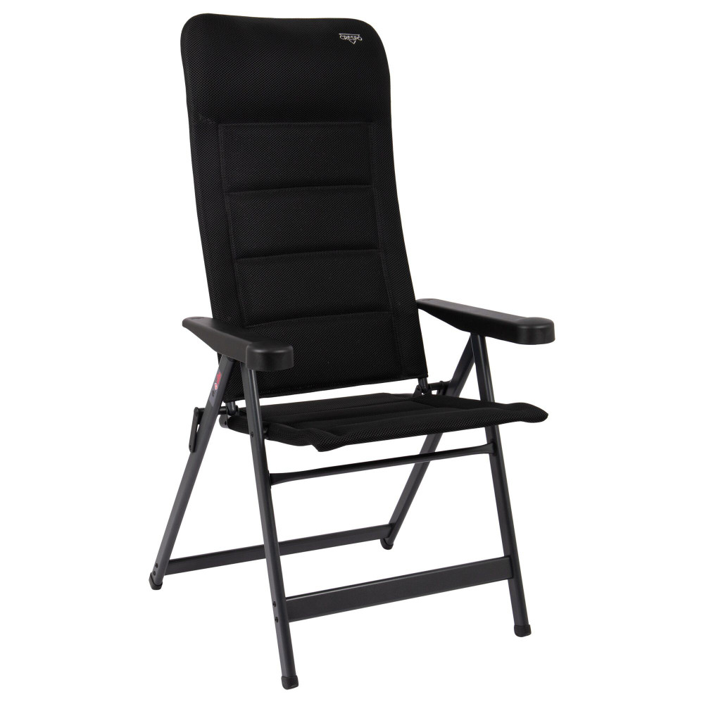 Crespo Campingstuhl L Air Deluxe AP/240, schwarz