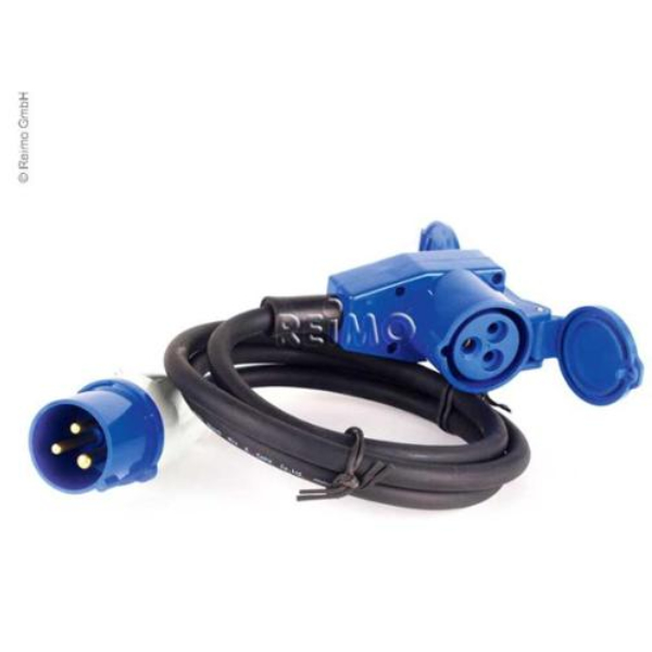 Carbest CEE-Verlängerungskabel m. CEE-Stecker und CEE-Winkelkupplung - 25 m