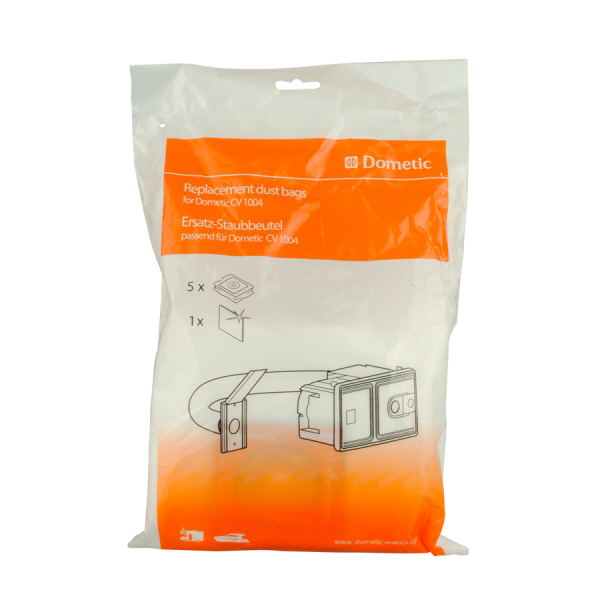 Dometic Staubsaugerbeutel 5er Pack für Zentralstaubsauger CV 1004