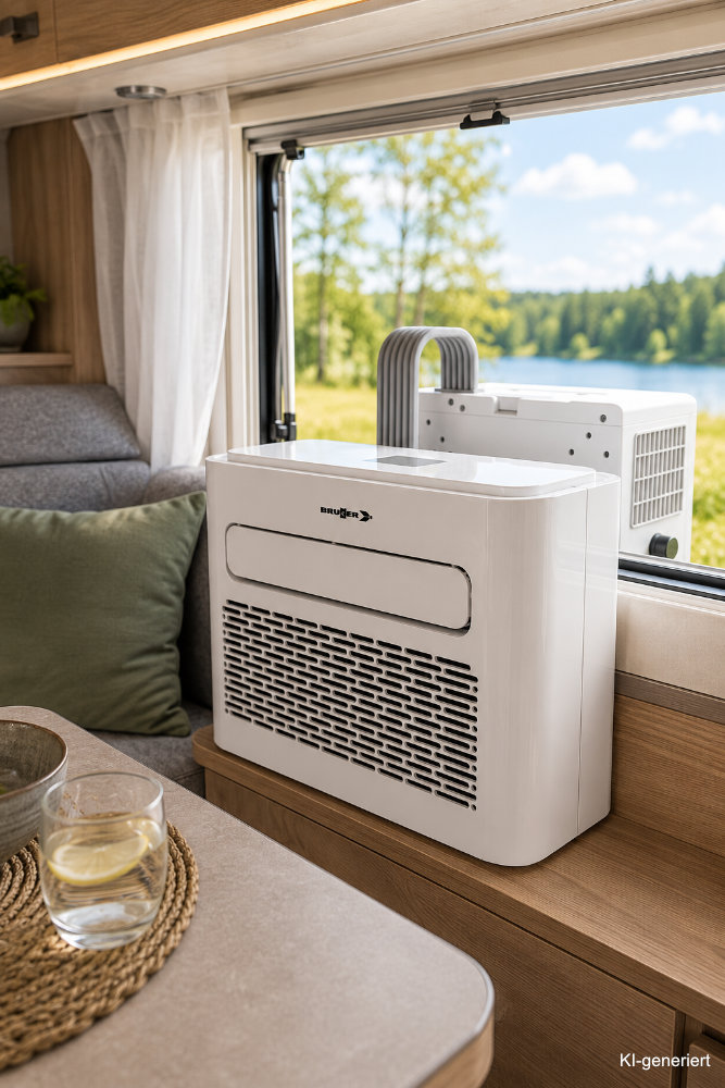 Splitklimaanlagen fr den Campingbereich
