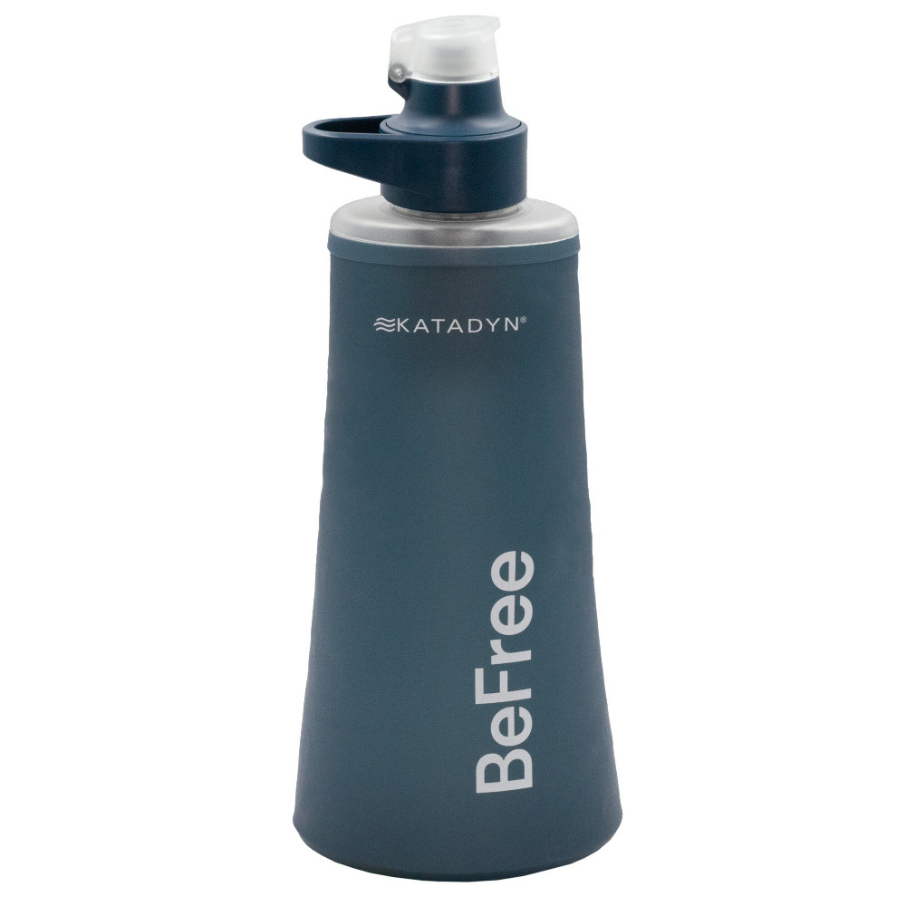 Katadyn Trinkflasche mit Filtersystem BeFree Filter AC 1 Liter, blau