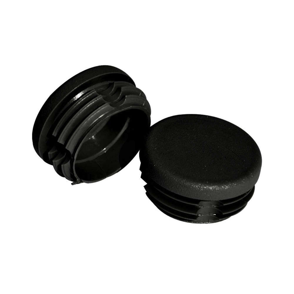 EuroCarry Rohrstopfen 30 mm Durchmesser schwarz, 2 Stück (Nr. 101875)
