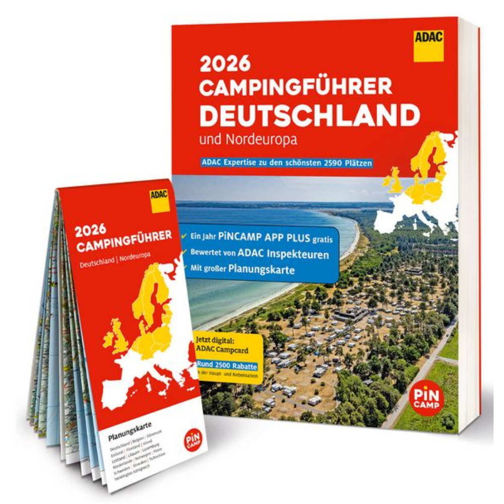 ADAC Campingführer 2026 - Deutschland und Nordeuropa