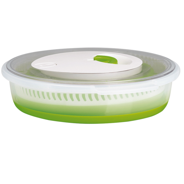 Emsa faltbare Salatschleuder Basic, 4 Liter