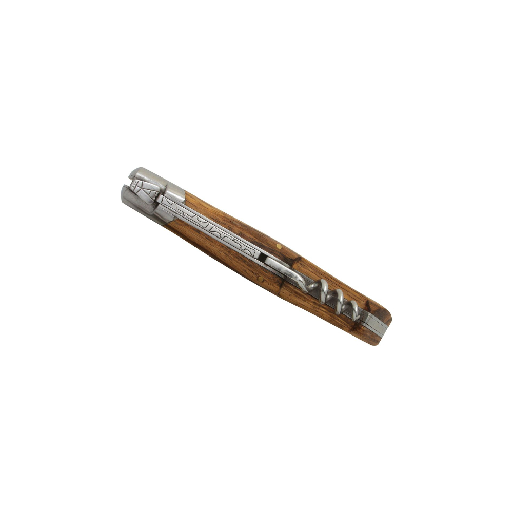 baladeo Taschenmesser Tradition mit Korkenzieher, Eschenholzgriff