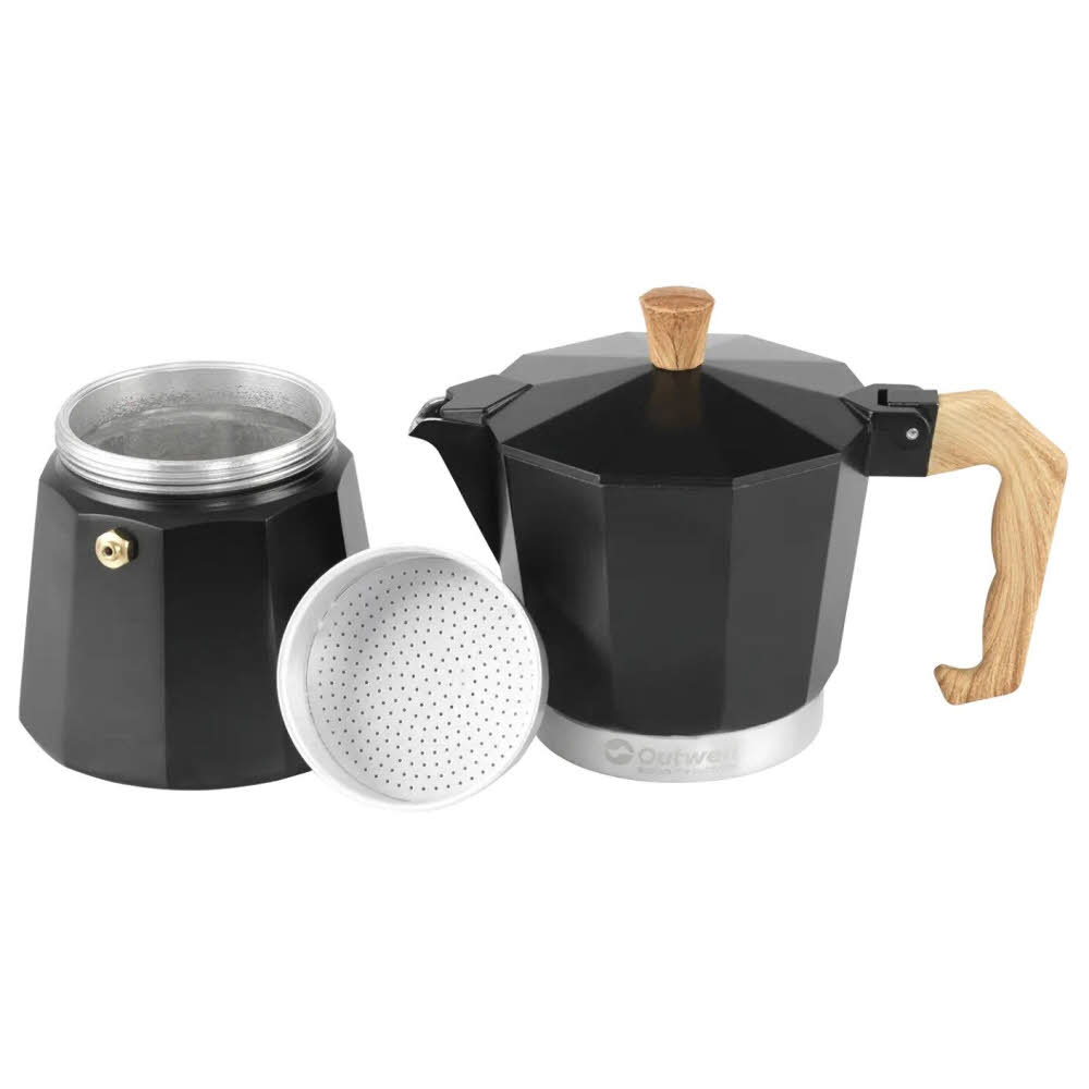 Outwell Espresso Maker Brew L 300 ml schwarz