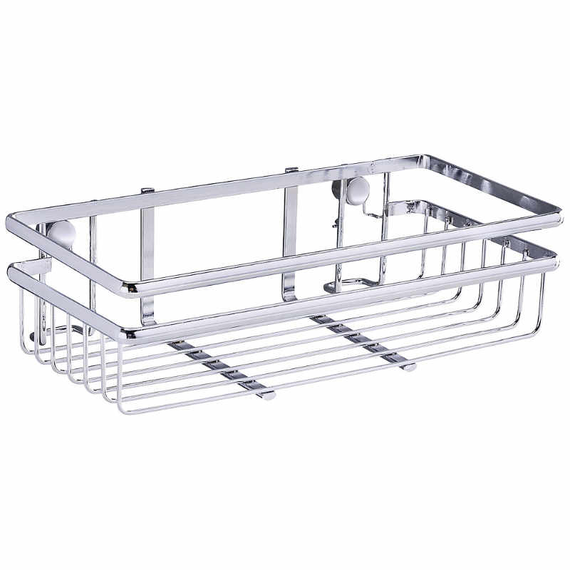 Wenko Universalregal Style, silber glänzend