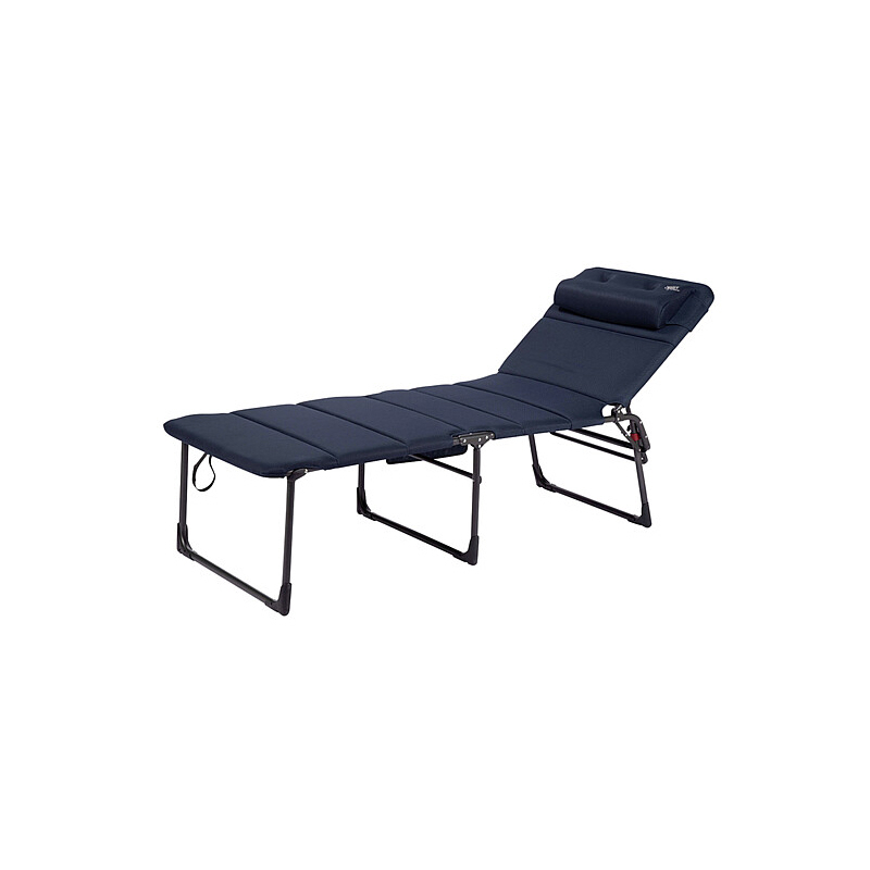 Crespo Dreibeinliege Air-Deluxe Alu, blau